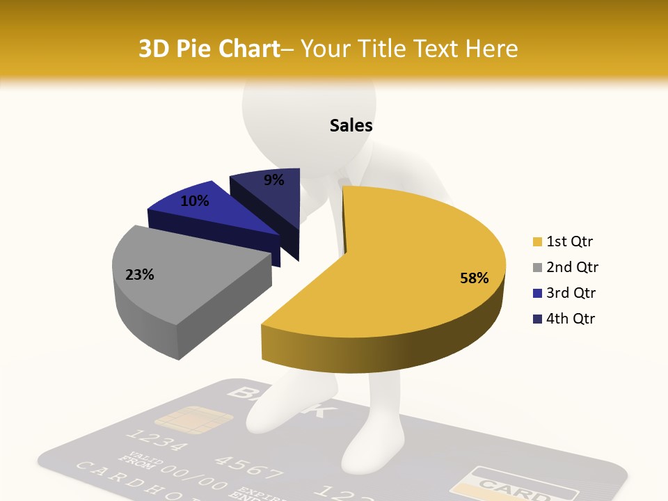 Person Plastic Technology PowerPoint Template