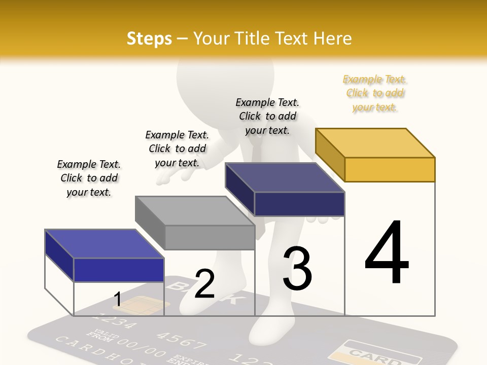 Person Plastic Technology PowerPoint Template