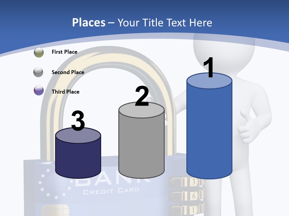 Safety Bank Illustration PowerPoint Template