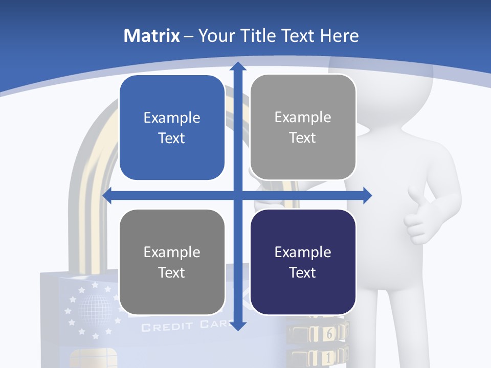 Safety Bank Illustration PowerPoint Template