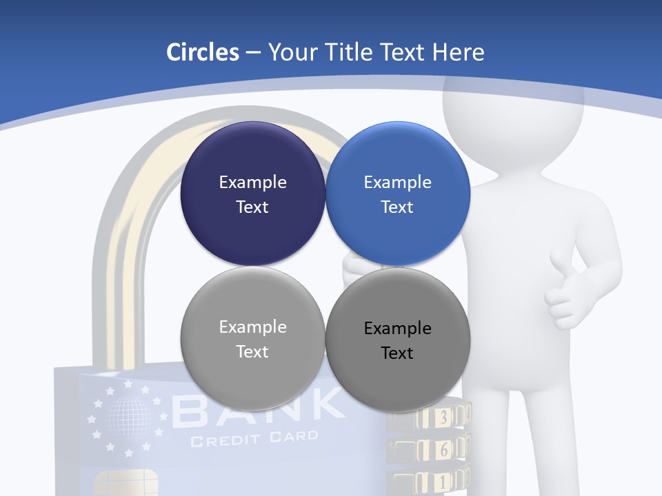 Safety Bank Illustration PowerPoint Template