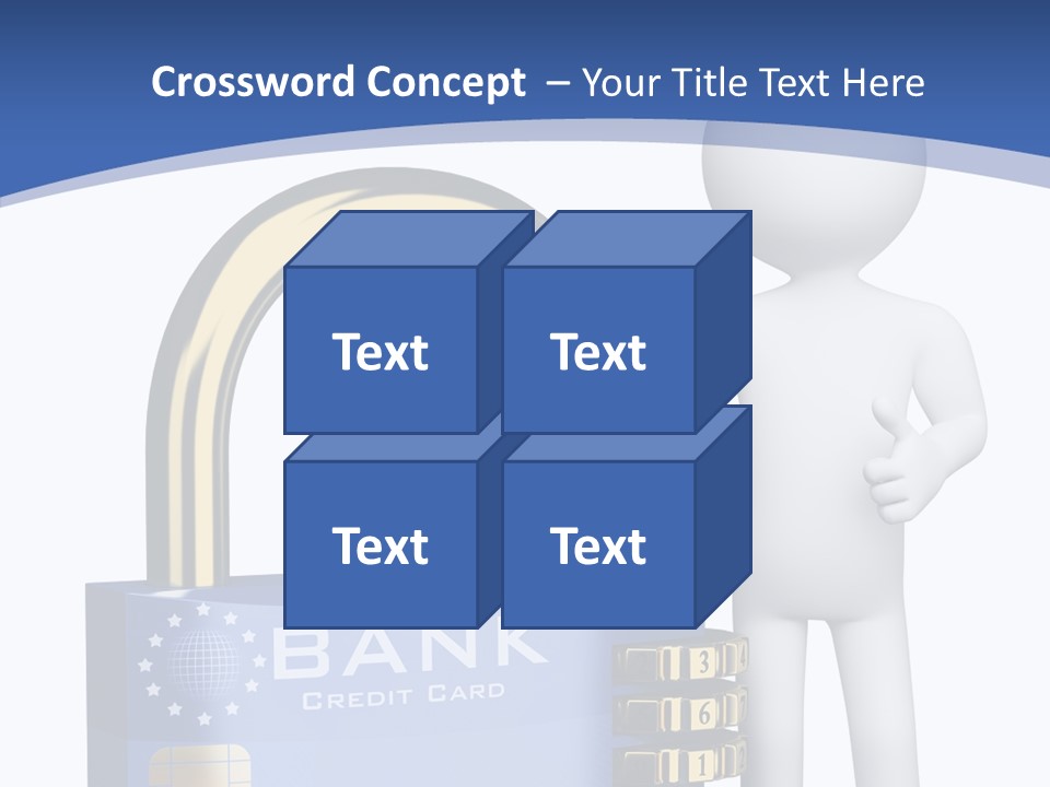 Safety Bank Illustration PowerPoint Template