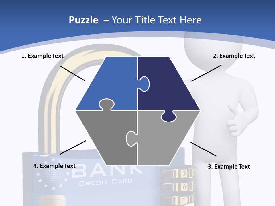 Safety Bank Illustration PowerPoint Template