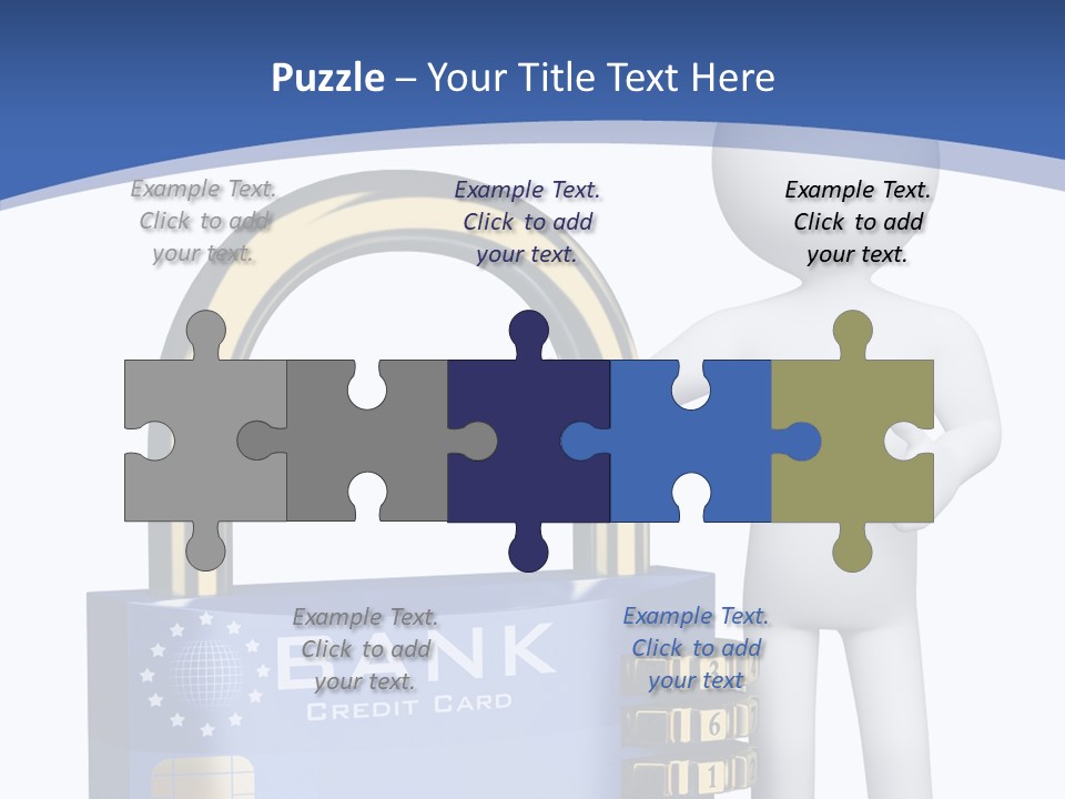 Safety Bank Illustration PowerPoint Template