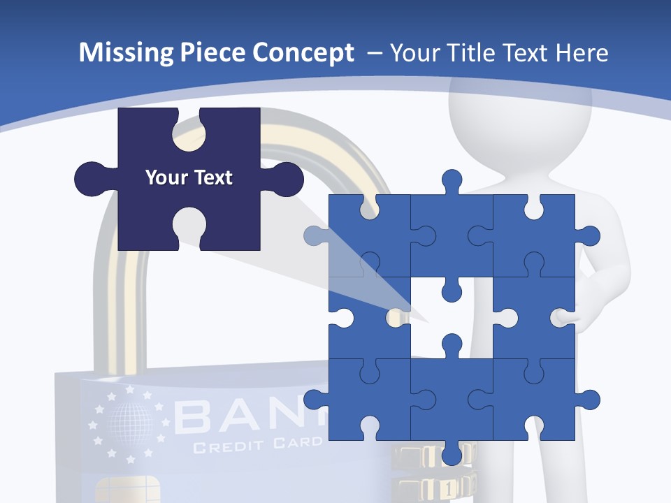 Safety Bank Illustration PowerPoint Template