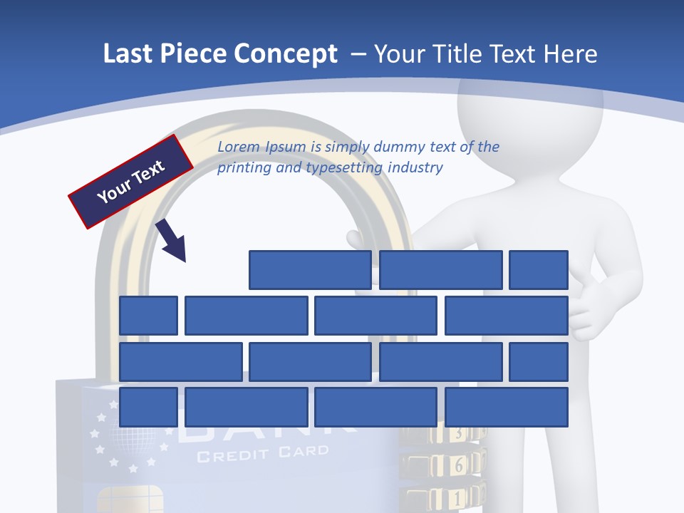 Safety Bank Illustration PowerPoint Template