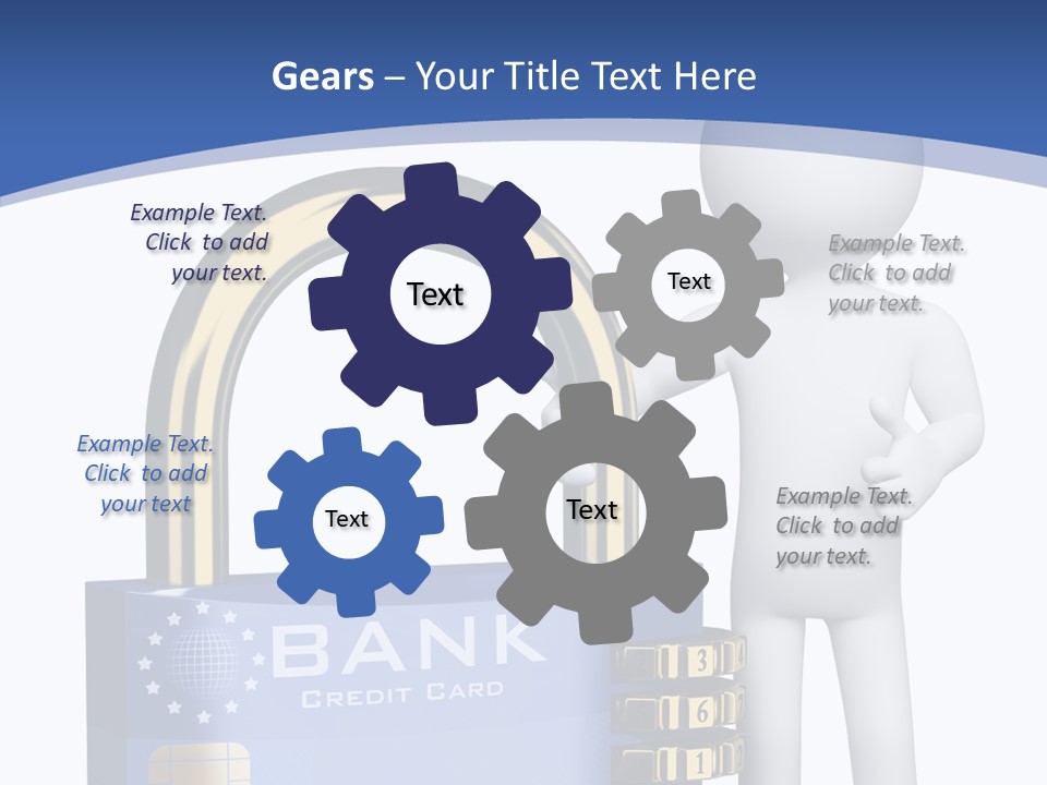 Safety Bank Illustration PowerPoint Template