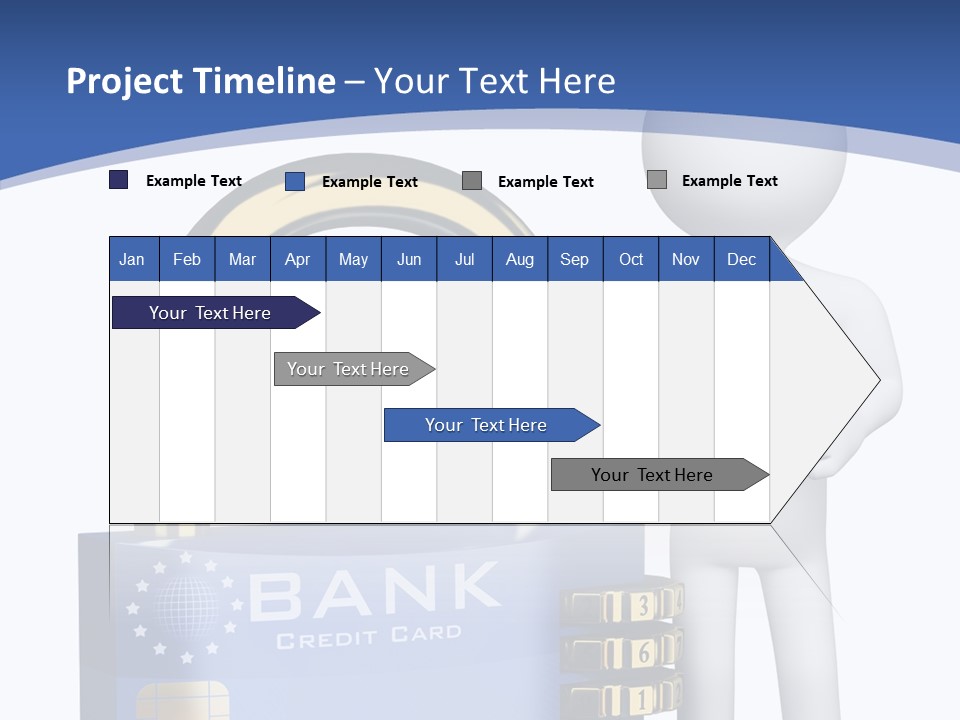 Safety Bank Illustration PowerPoint Template