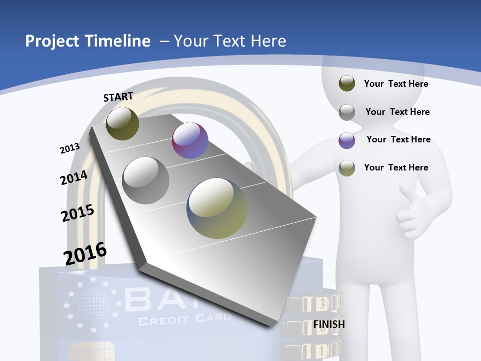 Safety Bank Illustration PowerPoint Template