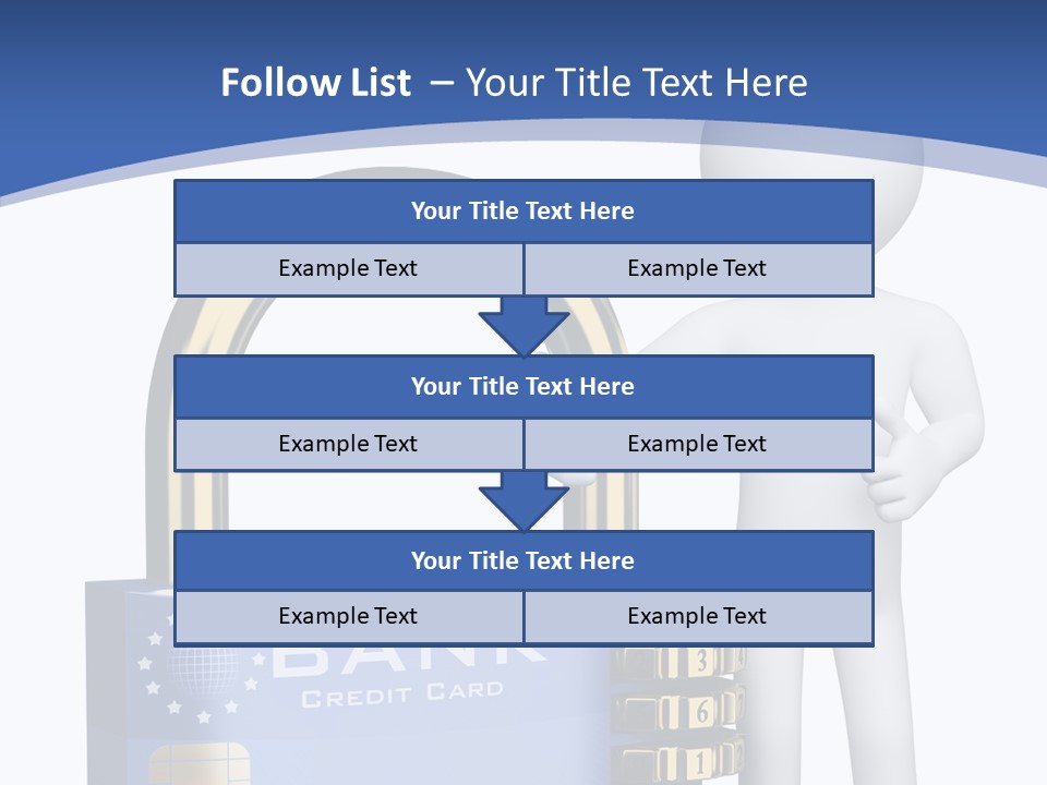 Safety Bank Illustration PowerPoint Template