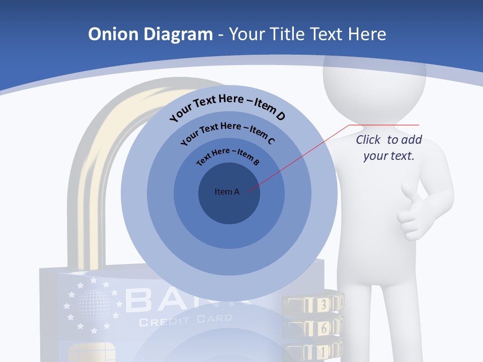 Safety Bank Illustration PowerPoint Template