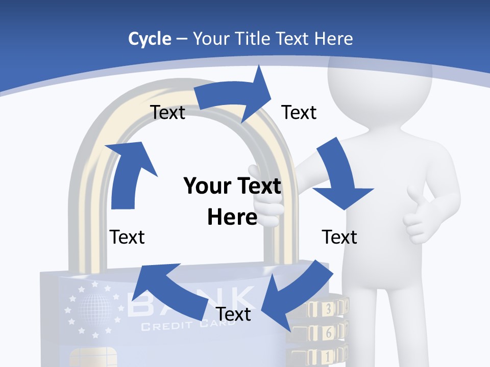 Safety Bank Illustration PowerPoint Template