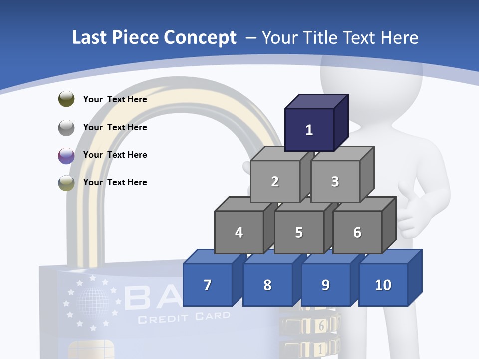 Safety Bank Illustration PowerPoint Template