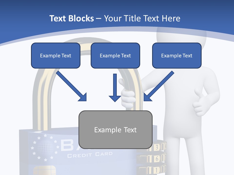 Safety Bank Illustration PowerPoint Template