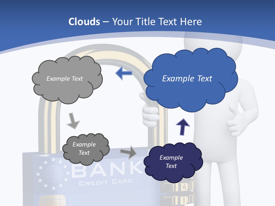 Safety Bank Illustration PowerPoint Template