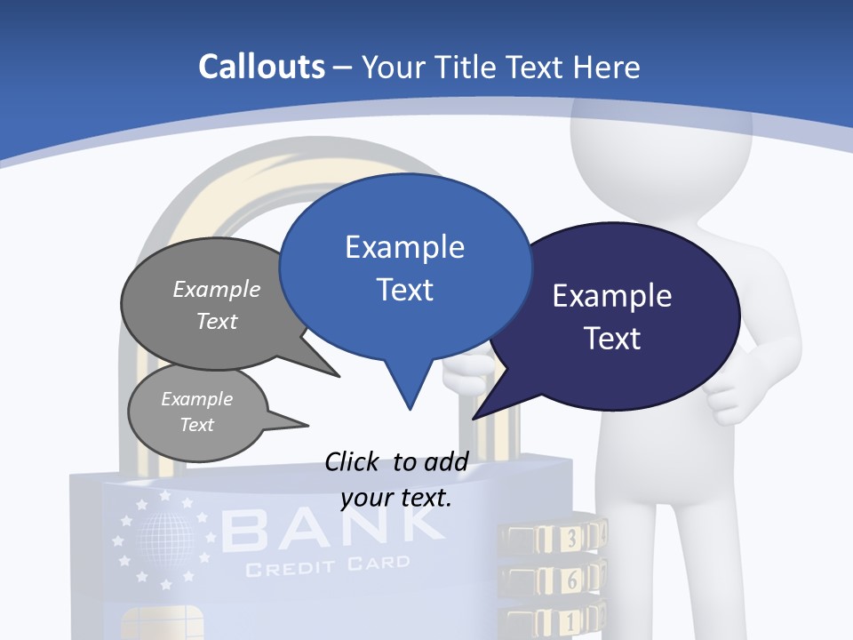 Safety Bank Illustration PowerPoint Template