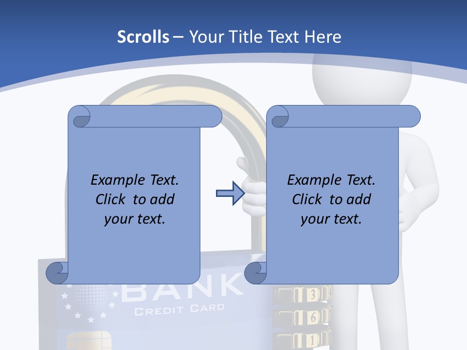Safety Bank Illustration PowerPoint Template