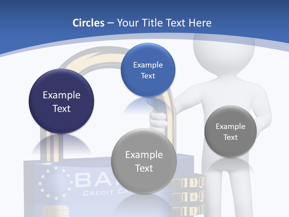 Safety Bank Illustration PowerPoint Template