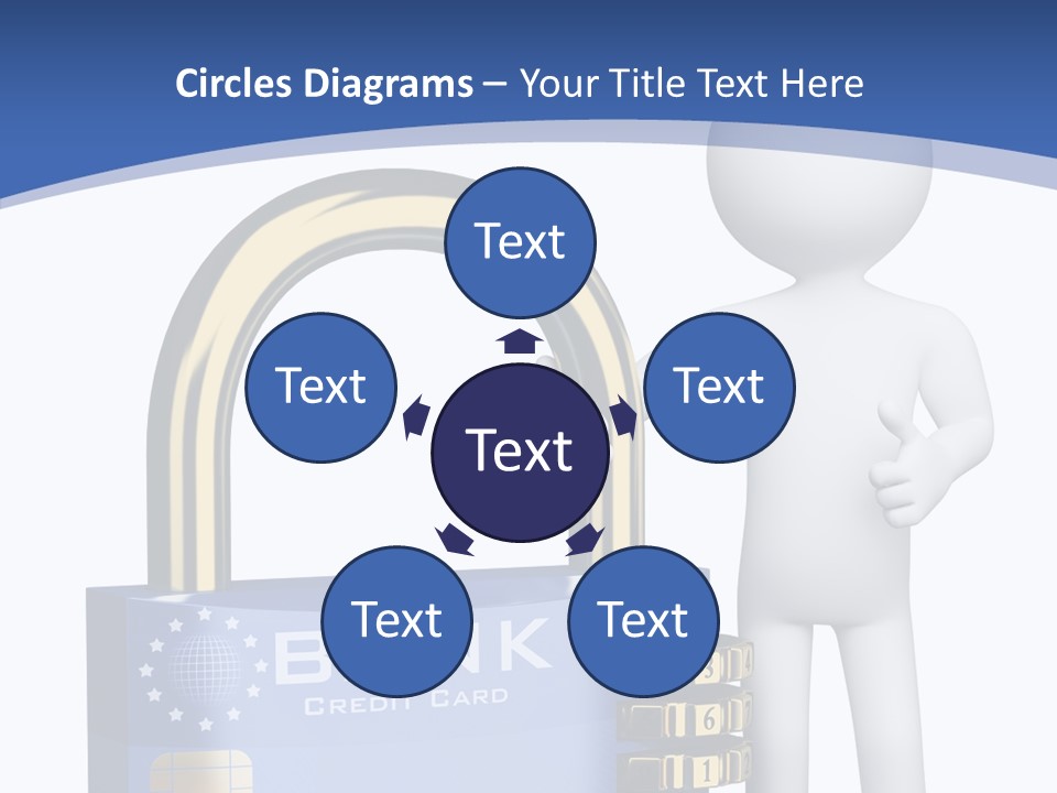 Safety Bank Illustration PowerPoint Template