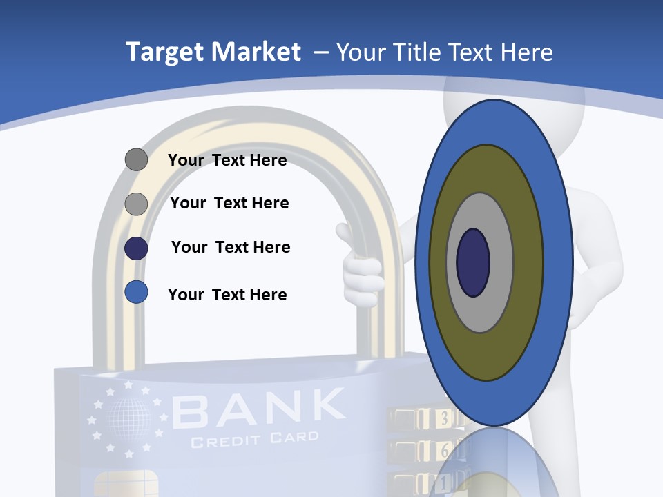 Safety Bank Illustration PowerPoint Template