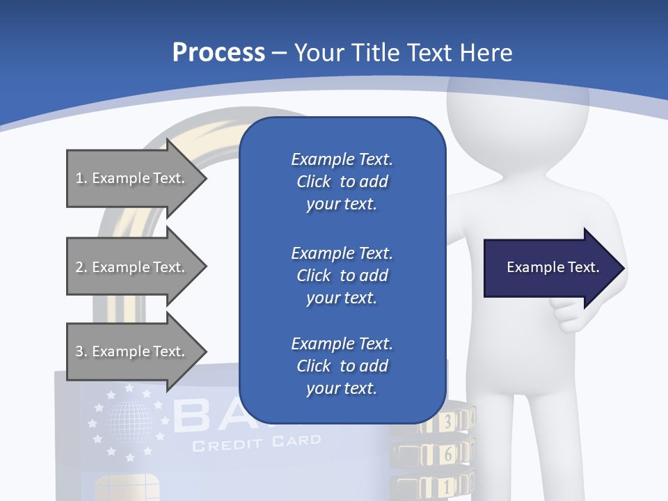Safety Bank Illustration PowerPoint Template