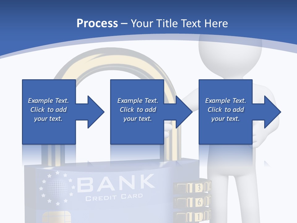 Safety Bank Illustration PowerPoint Template