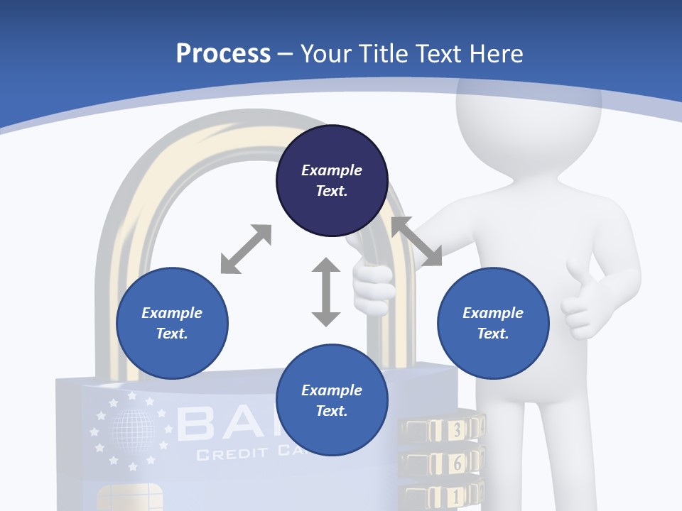 Safety Bank Illustration PowerPoint Template