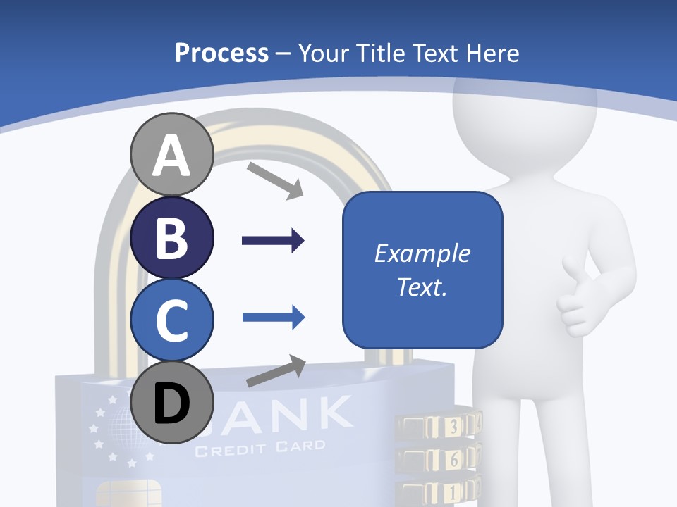 Safety Bank Illustration PowerPoint Template