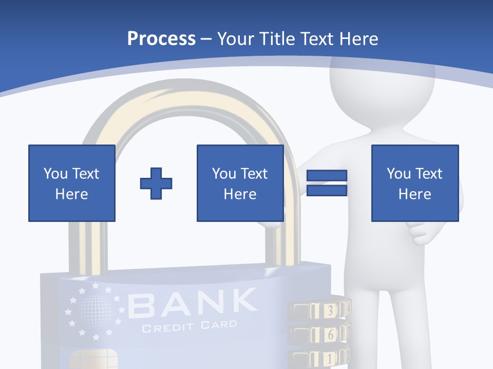 Safety Bank Illustration PowerPoint Template