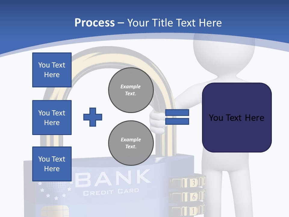 Safety Bank Illustration PowerPoint Template