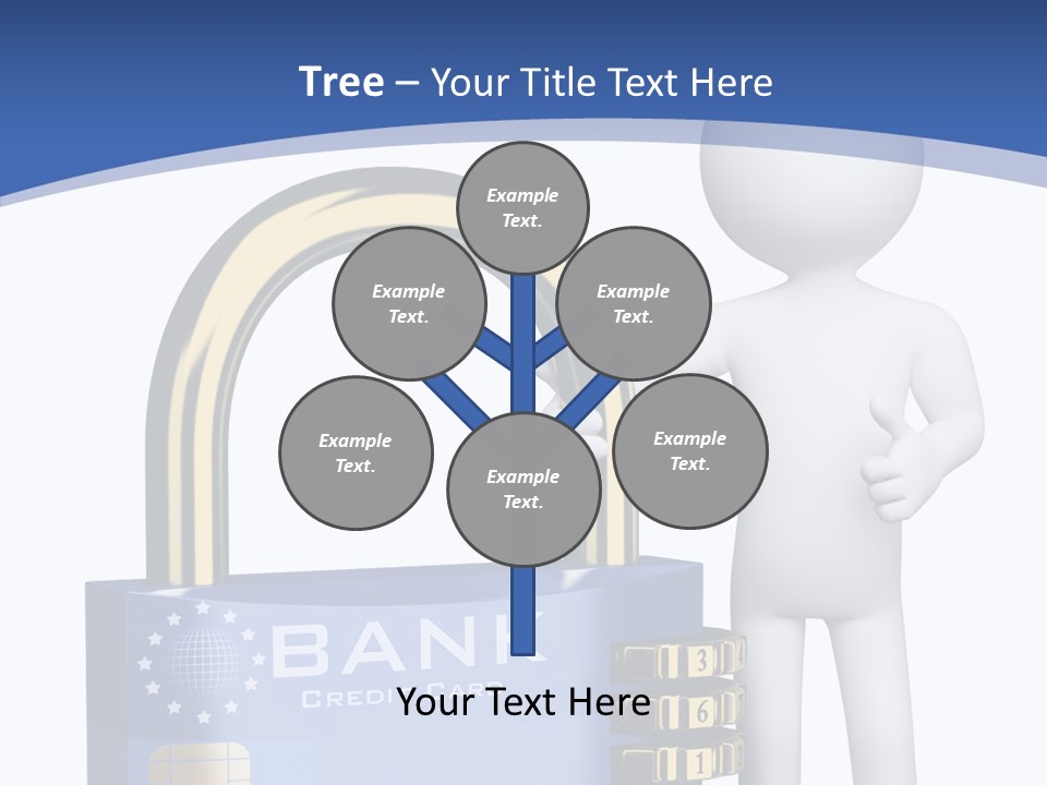 Safety Bank Illustration PowerPoint Template