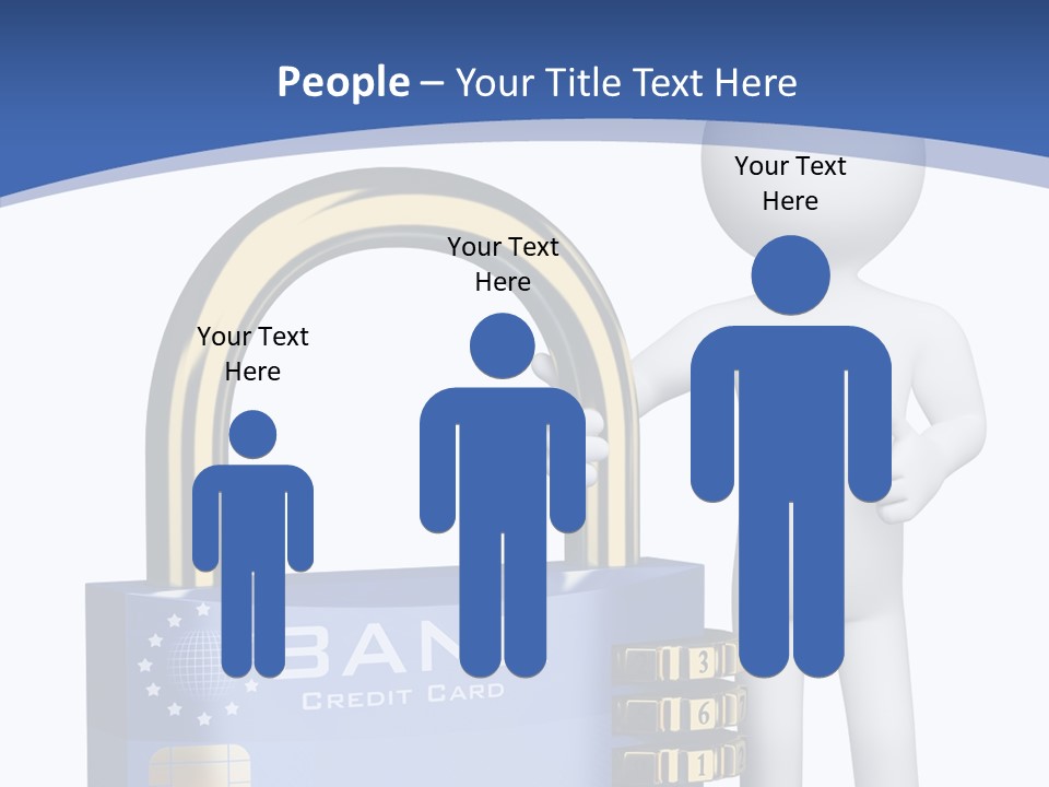 Safety Bank Illustration PowerPoint Template