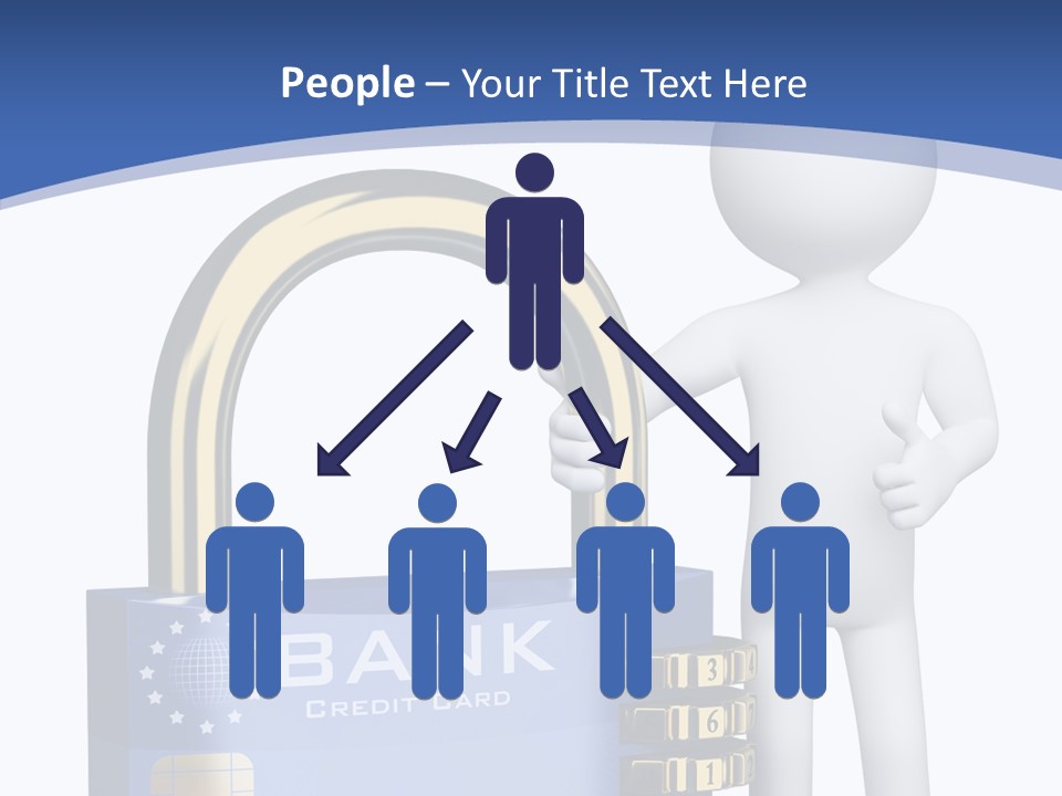 Safety Bank Illustration PowerPoint Template