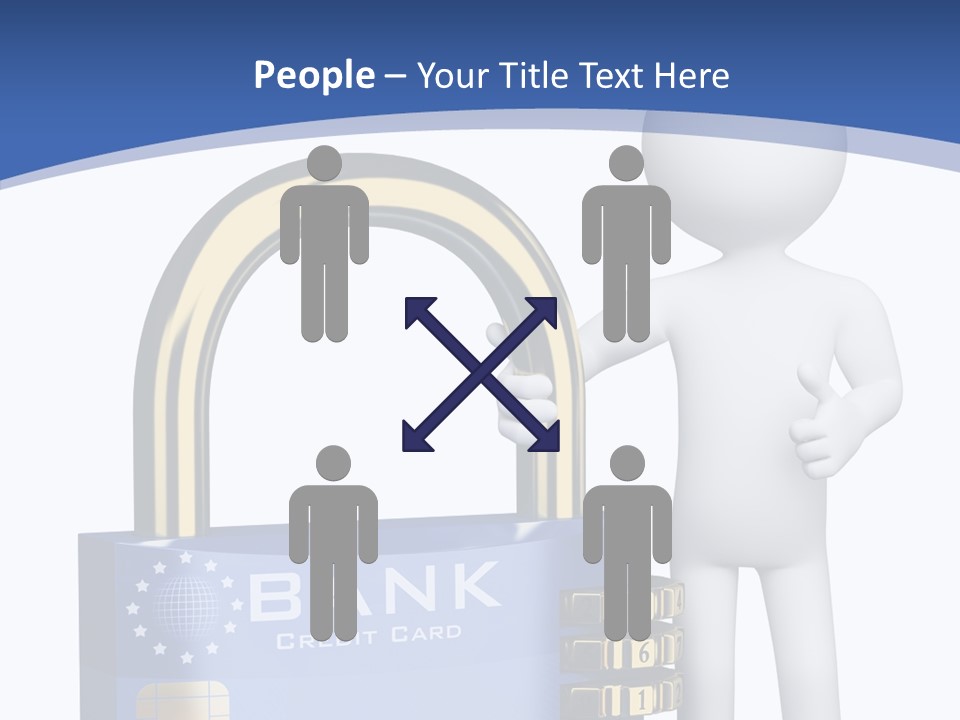 Safety Bank Illustration PowerPoint Template