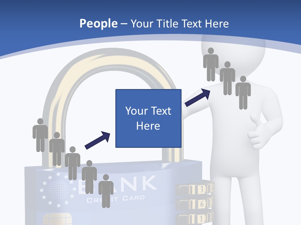 Safety Bank Illustration PowerPoint Template