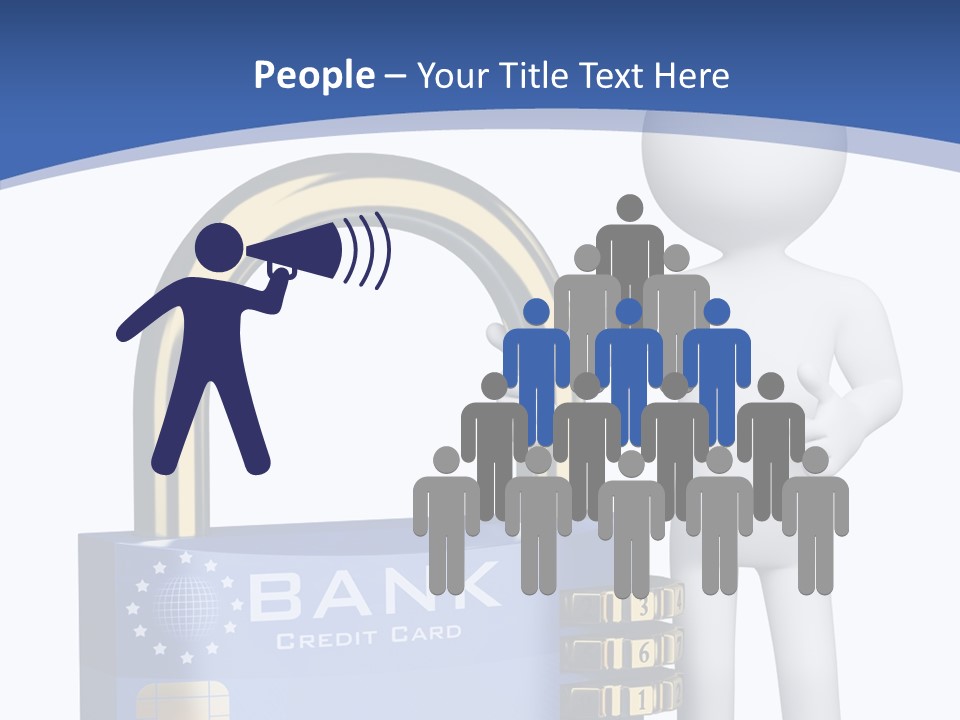 Safety Bank Illustration PowerPoint Template