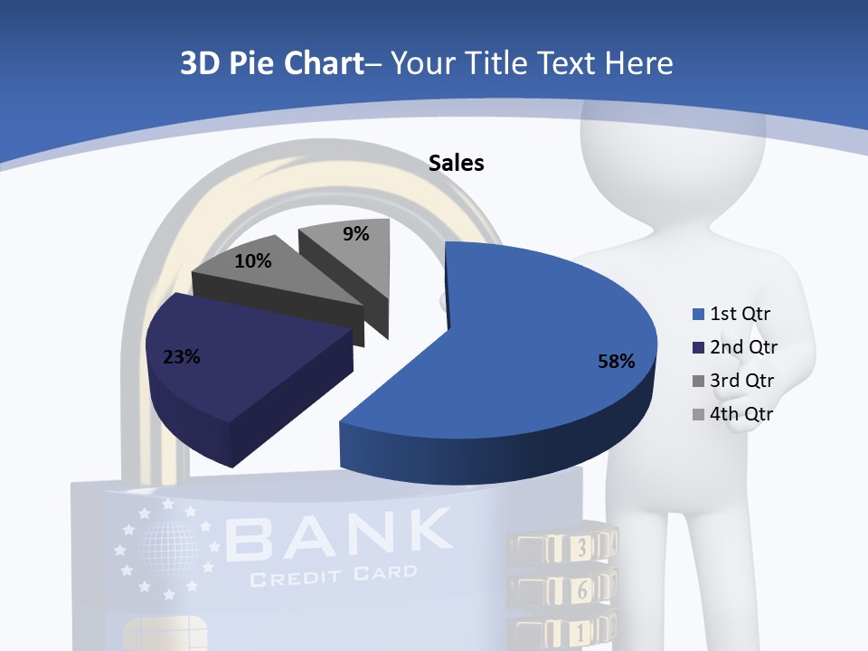 Safety Bank Illustration PowerPoint Template