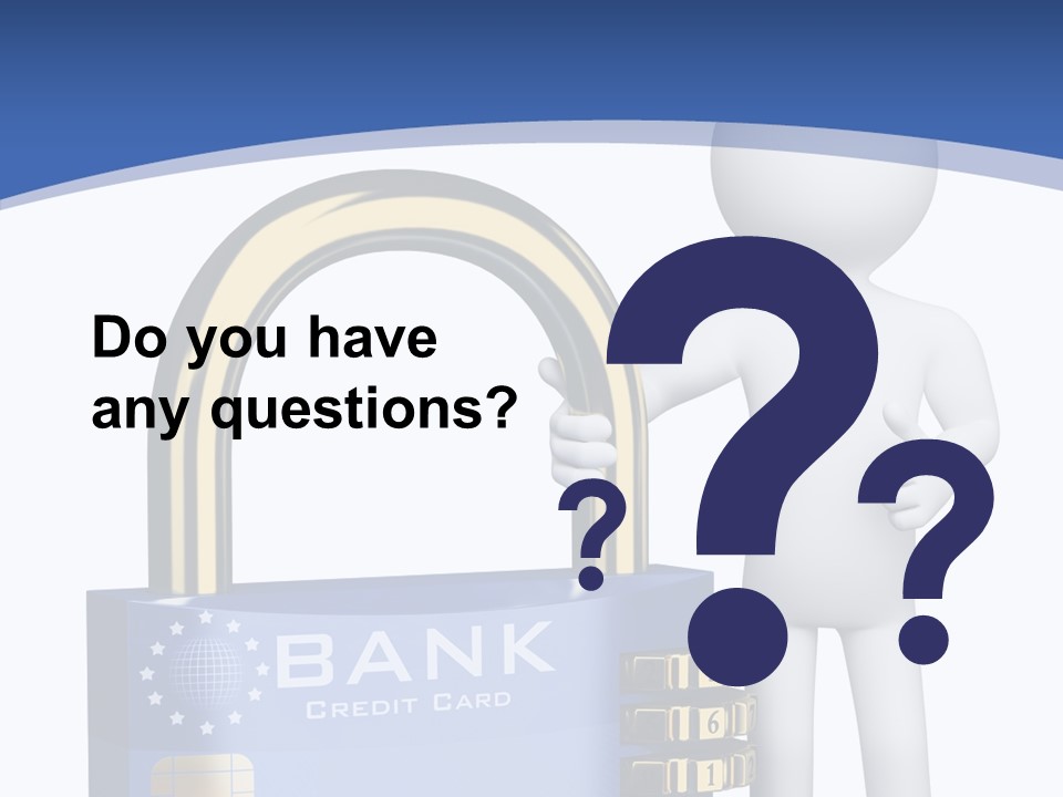 Safety Bank Illustration PowerPoint Template