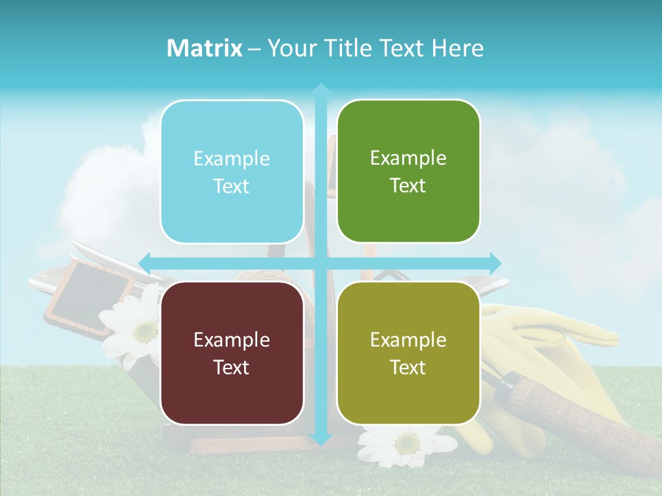 Tools Label Work PowerPoint Template
