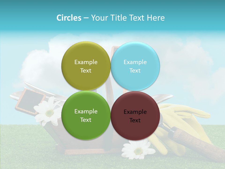 Tools Label Work PowerPoint Template