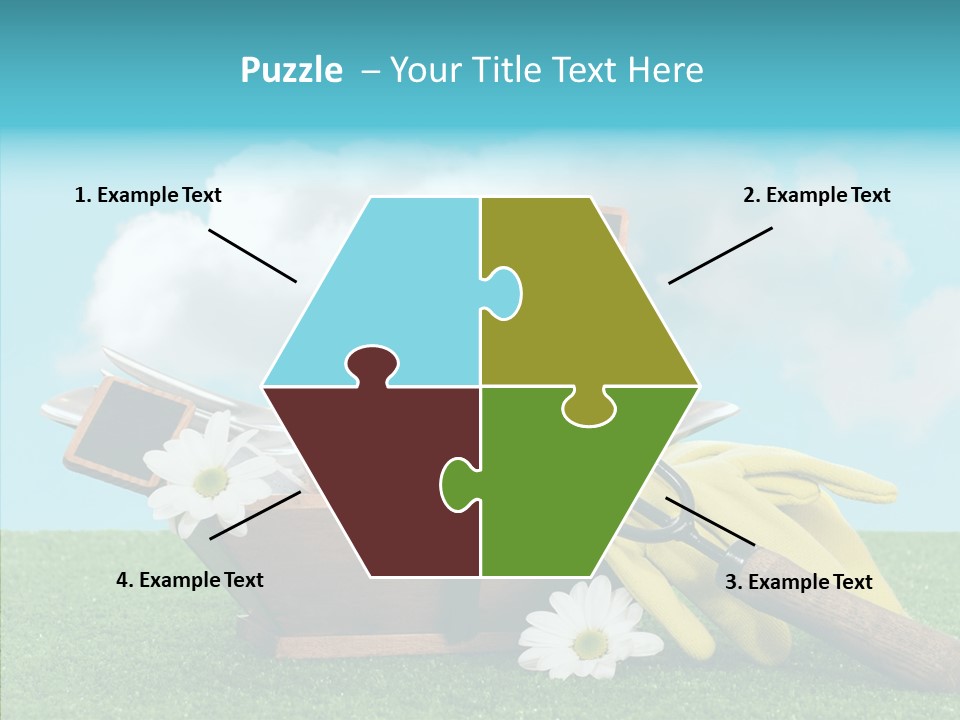 Tools Label Work PowerPoint Template