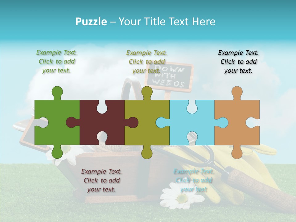 Tools Label Work PowerPoint Template