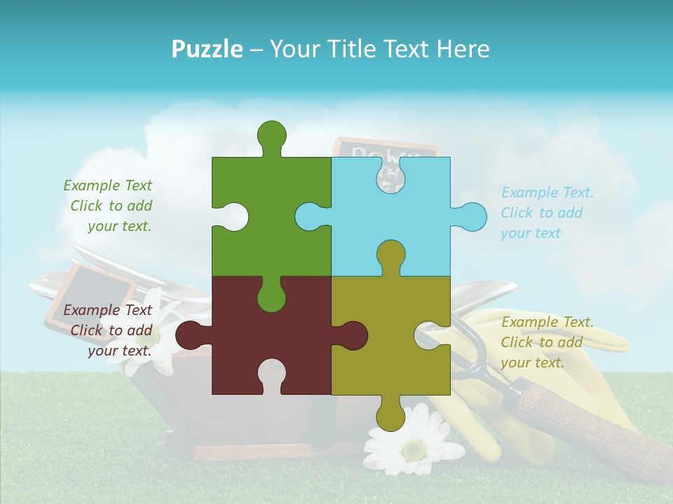Tools Label Work PowerPoint Template