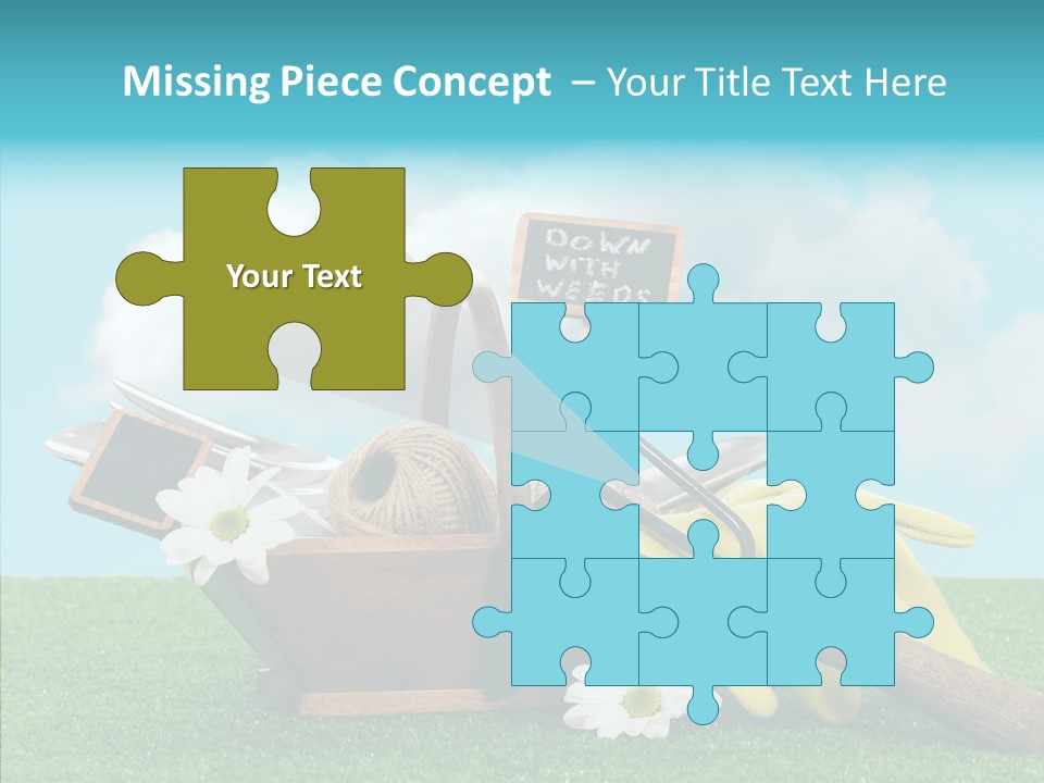 Tools Label Work PowerPoint Template