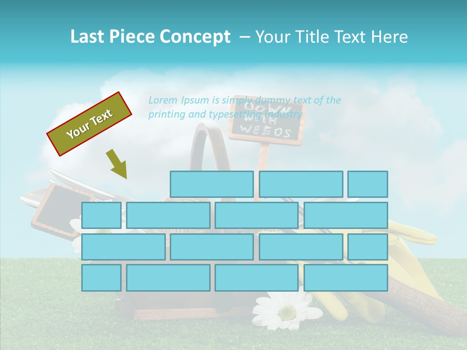 Tools Label Work PowerPoint Template
