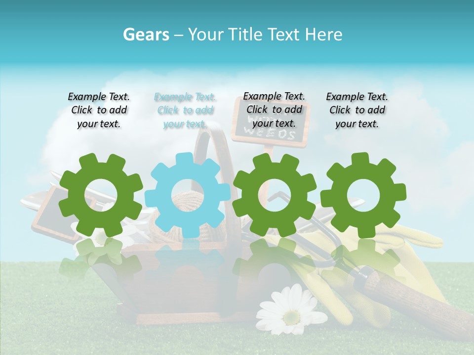 Tools Label Work PowerPoint Template