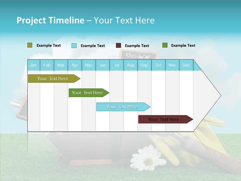 Tools Label Work PowerPoint Template
