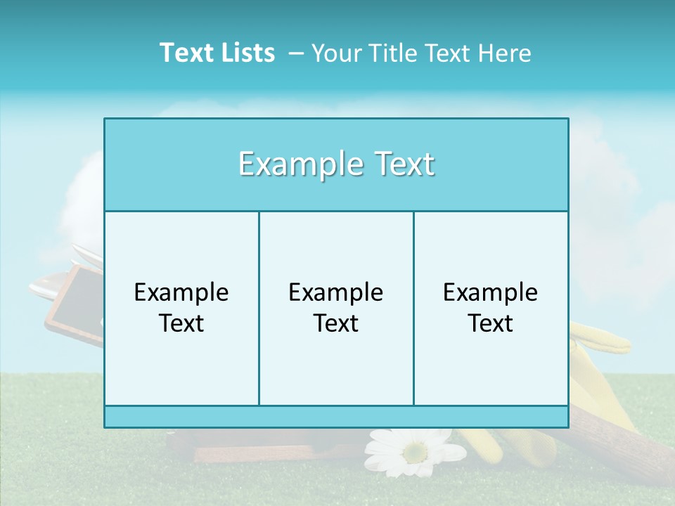 Tools Label Work PowerPoint Template