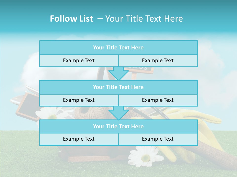 Tools Label Work PowerPoint Template