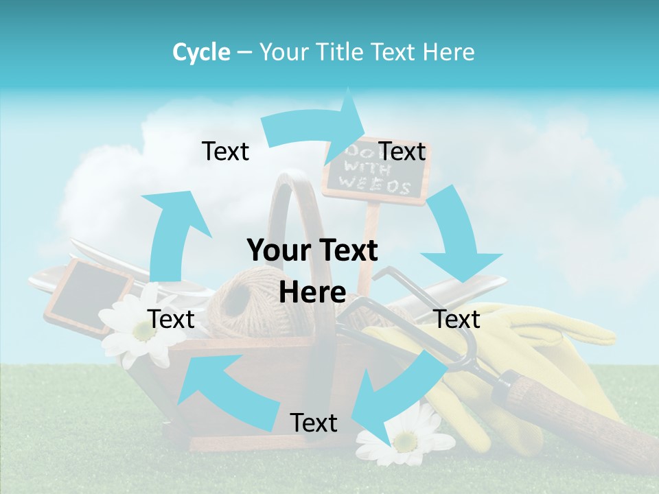 Tools Label Work PowerPoint Template